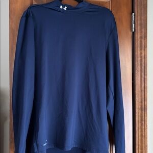 Under Armour Navy long sleeve  with Logo
